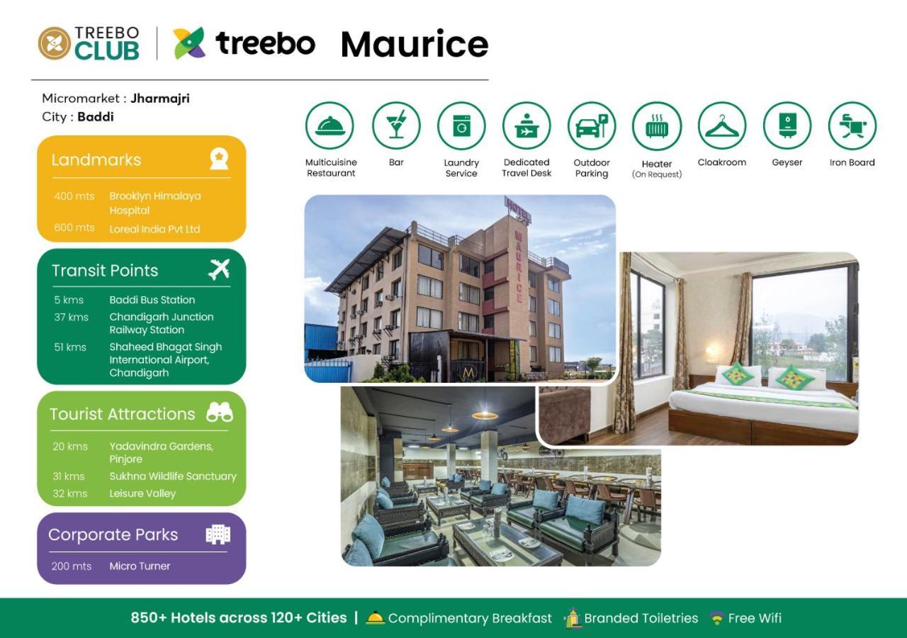 Treebo Maurice Hotel Baddi Екстериор снимка